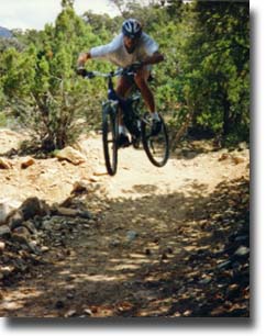 Troy on the C trail in Utah