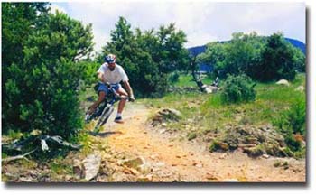 Troy on the C trail in Utah